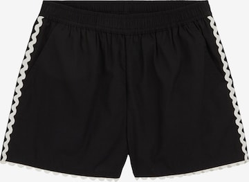 WE Fashion Loosefit Housut värissä musta: etupuoli