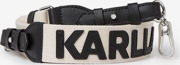 Karl Lagerfeld K/Circle Shoulder Strap in Schwarz: predná strana