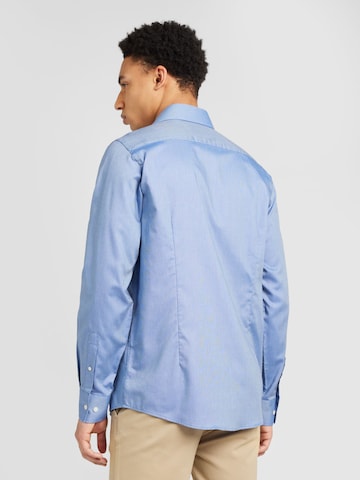 Bruun & Stengade Regular fit Button Up Shirt 'Gronkowski' in Blue