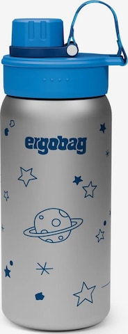 ergobag Drinking Bottle 'Trinkflasche Edelstahl Trinkflasche' in Blue: front