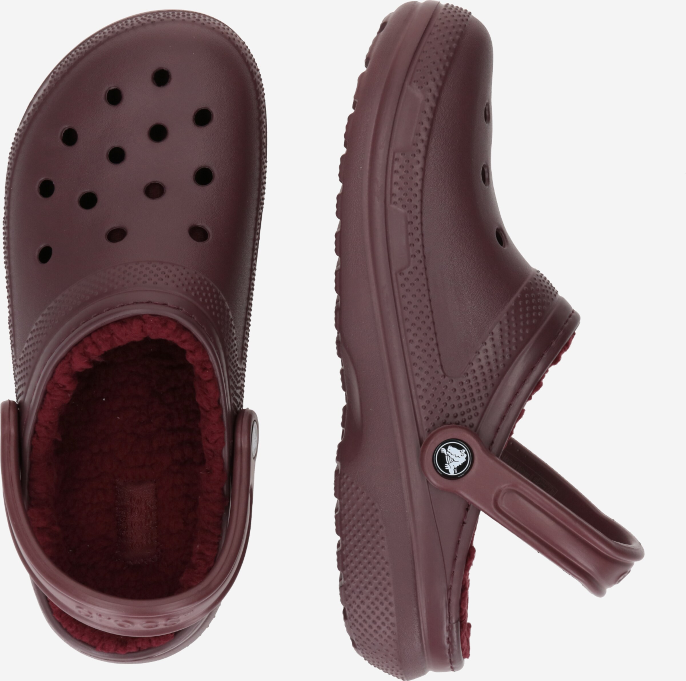 Crocs Clogs Classic in Burgundy ABOUT YOU