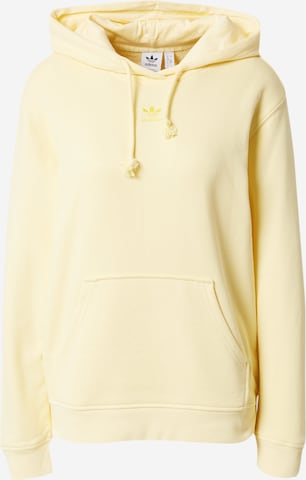 Sweat-shirt 'Adicolor Essentials ' ADIDAS ORIGINALS en jaune : devant