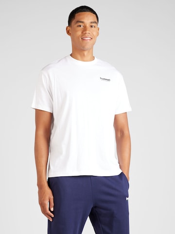 Hummel - Camisa funcionais 'LEGACY NATE' em branco: frente