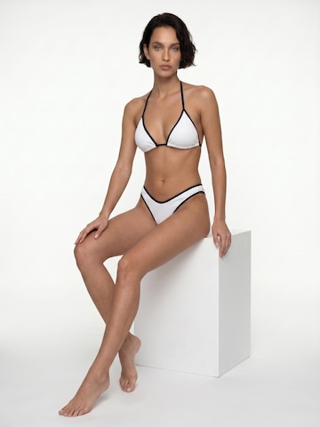 Triangle Bikini Flavia Valentini en blanc