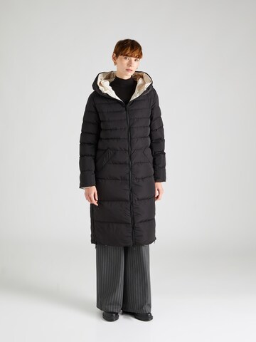 RINO & PELLE Winter Coat in Black: front