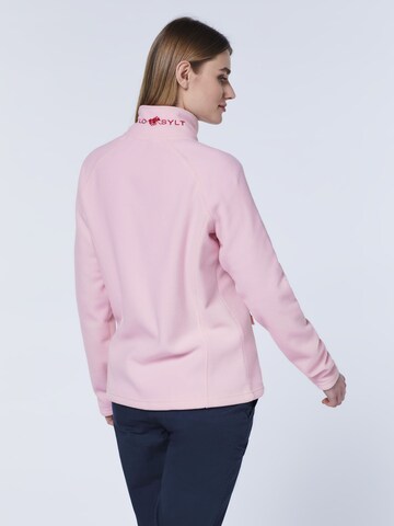 Polo Sylt Fleecejacke in Pink