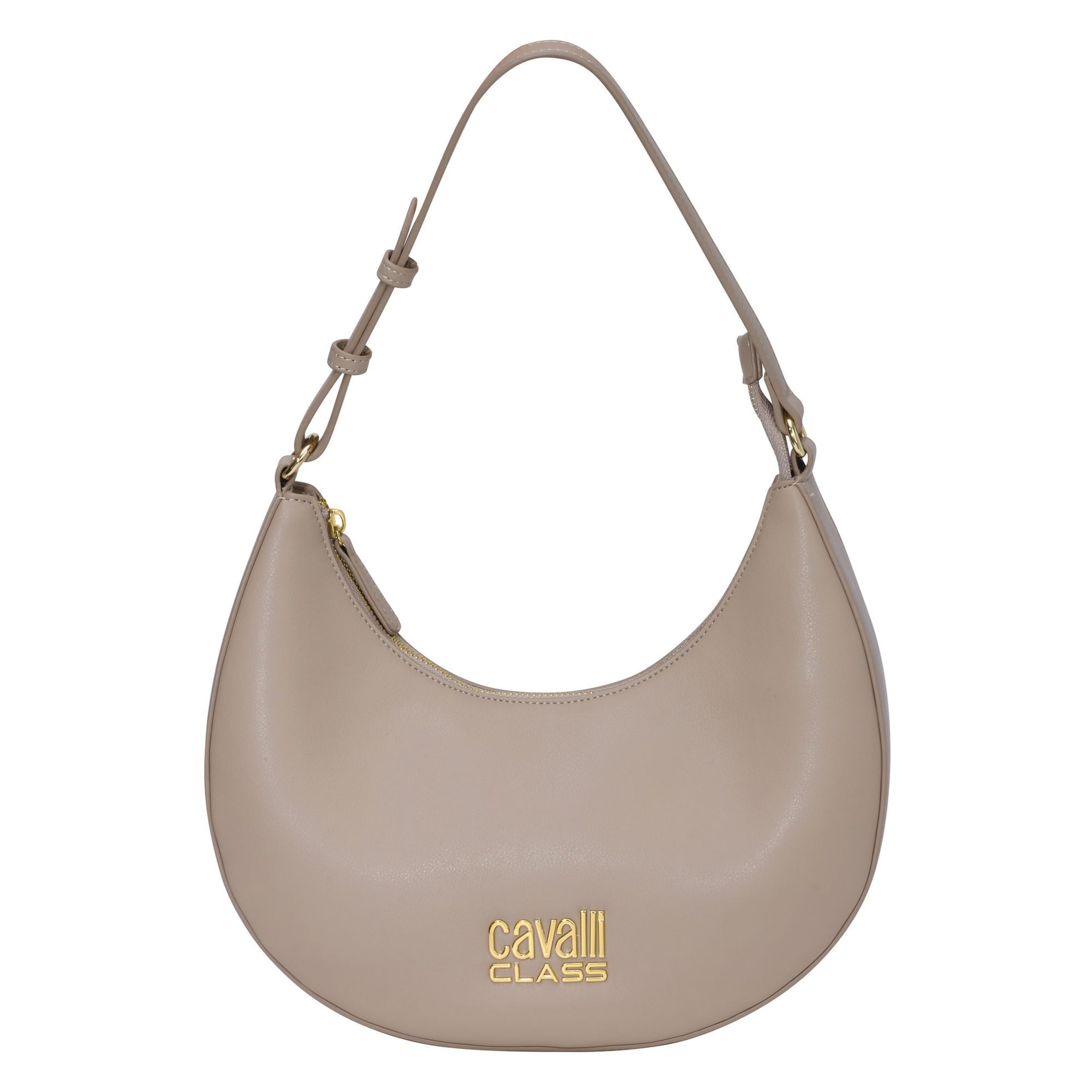 Borsa a spalla 'Angela ' di Cavalli Class in beige: frontale