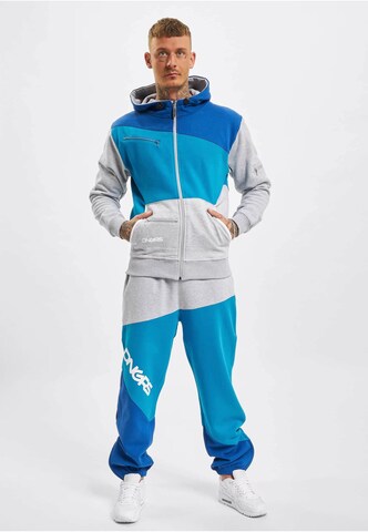 Dangerous DNGRS Sweat suit in Blue: front