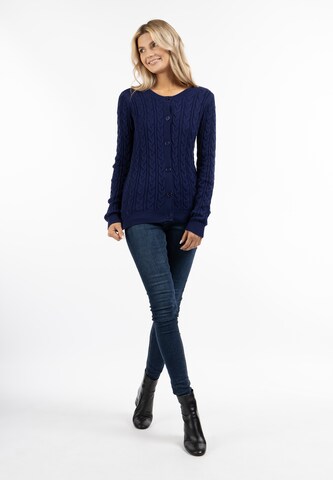 usha BLUE LABEL Strickjacke in Blau