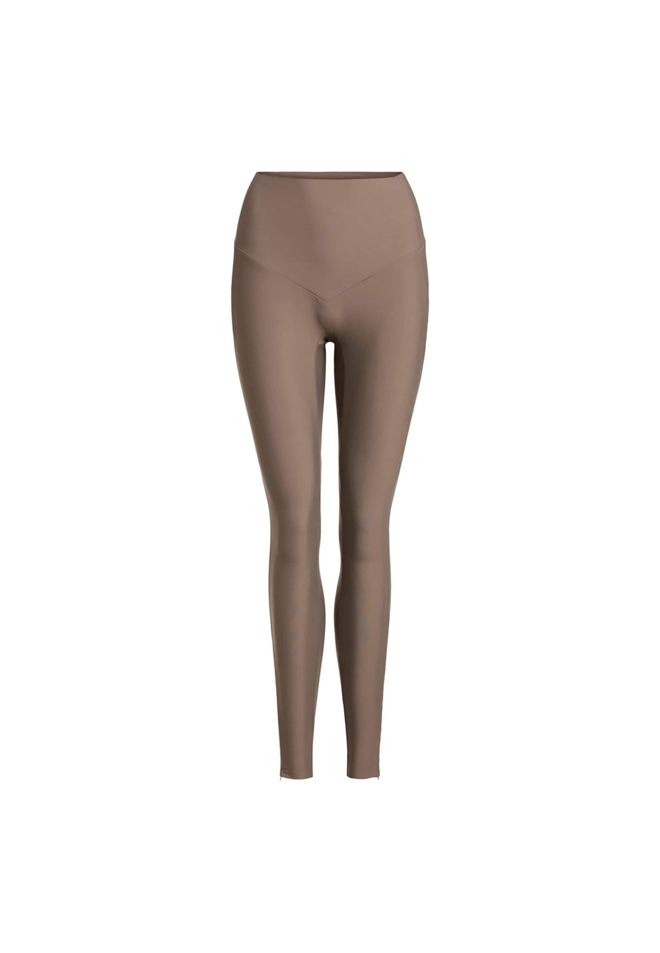 Regular Leggings rethinkit studios en beige : devant