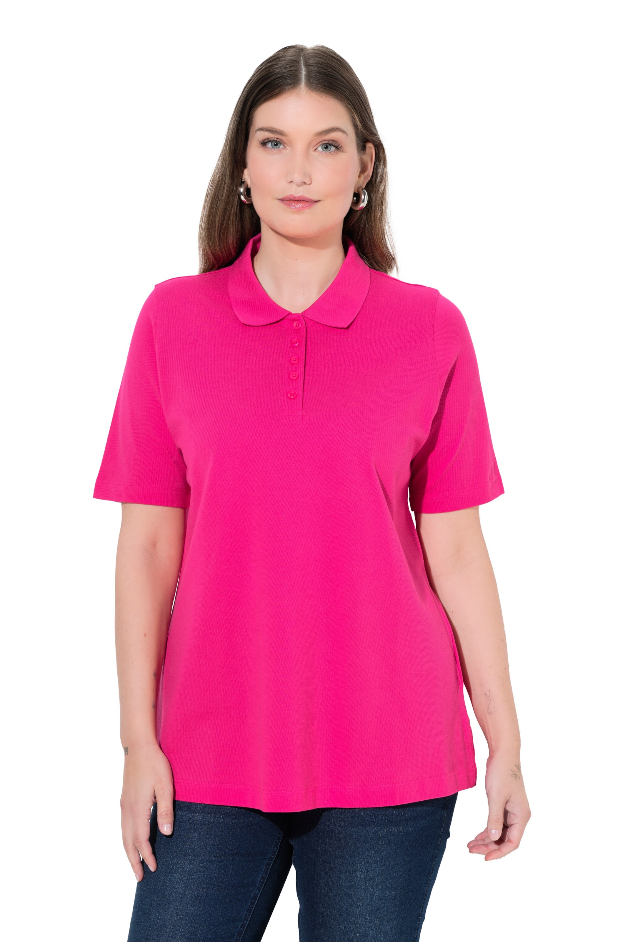 Ulla Popken Shirt in Pink: front