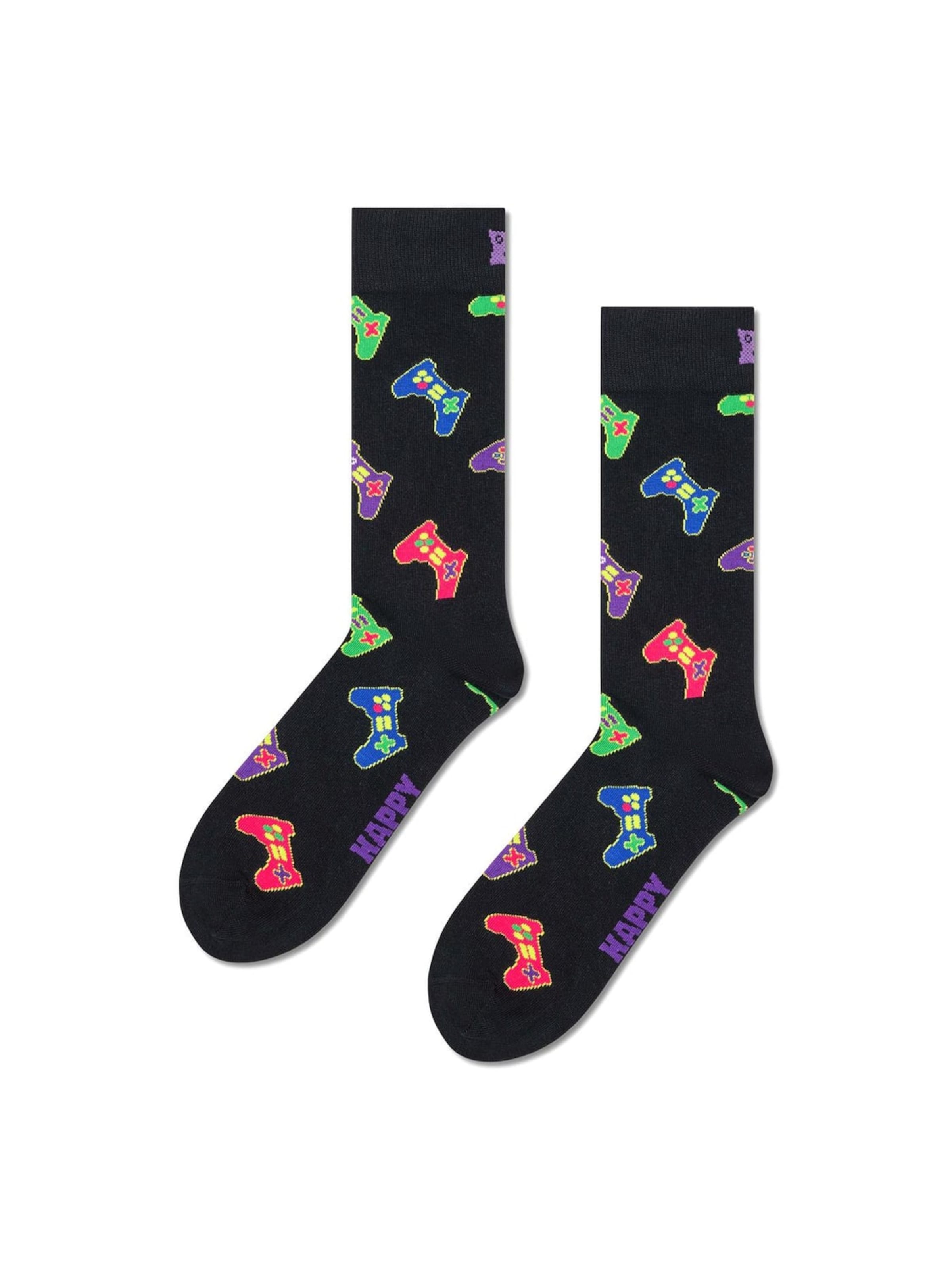 Calzino 'Controller Sock' in 41-46 Happy Socks di colore nero, Visualizzazione prodotti