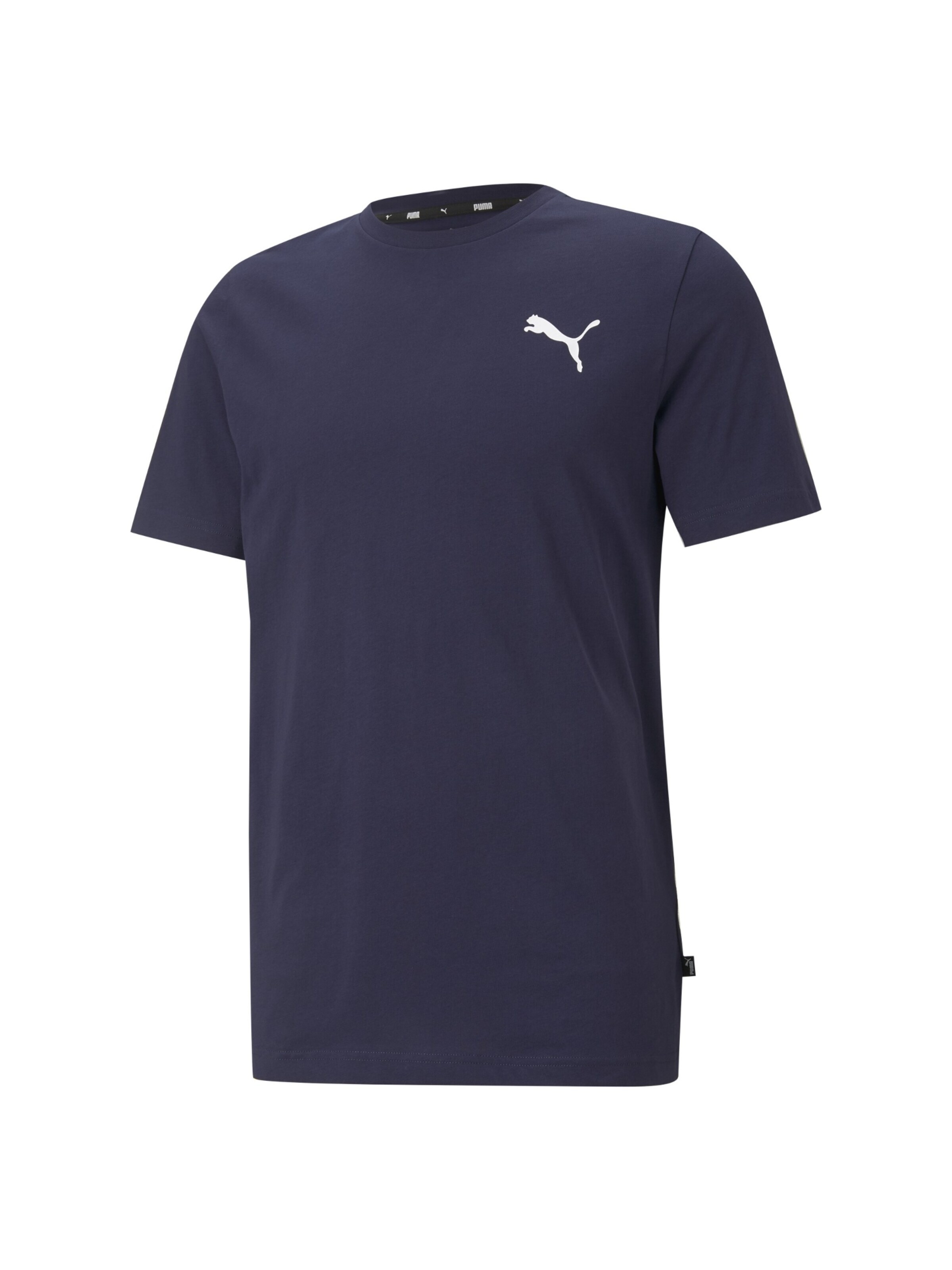 PUMA Functioneel shirt 'Essentials' in Blauw: voorkant