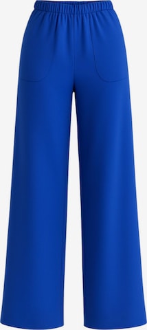 fashionshowcase Wide Leg Hose 'ALIN' in Blau: Vorderseite