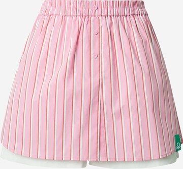 UNITED COLORS OF BENETTON regular Bukser i pink: forside