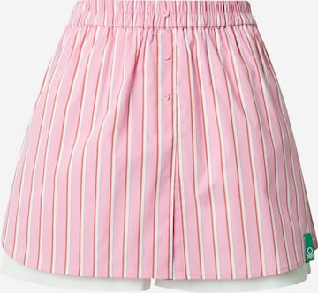 UNITED COLORS OF BENETTON Normalny krój Spodnie w kolorze różowy: przód