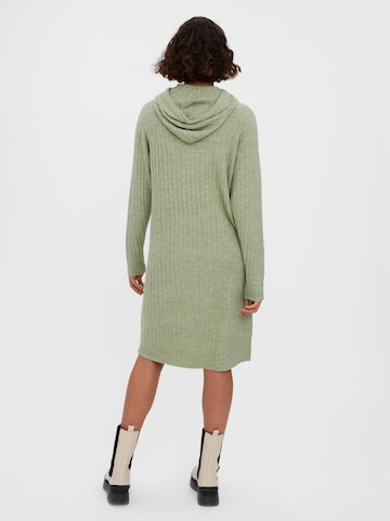 VERO MODA Knitted dress 'LULU' in Green