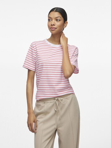 T-shirt VILA en rouge : devant