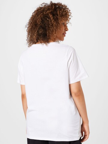 T-shirt River Island Plus en blanc