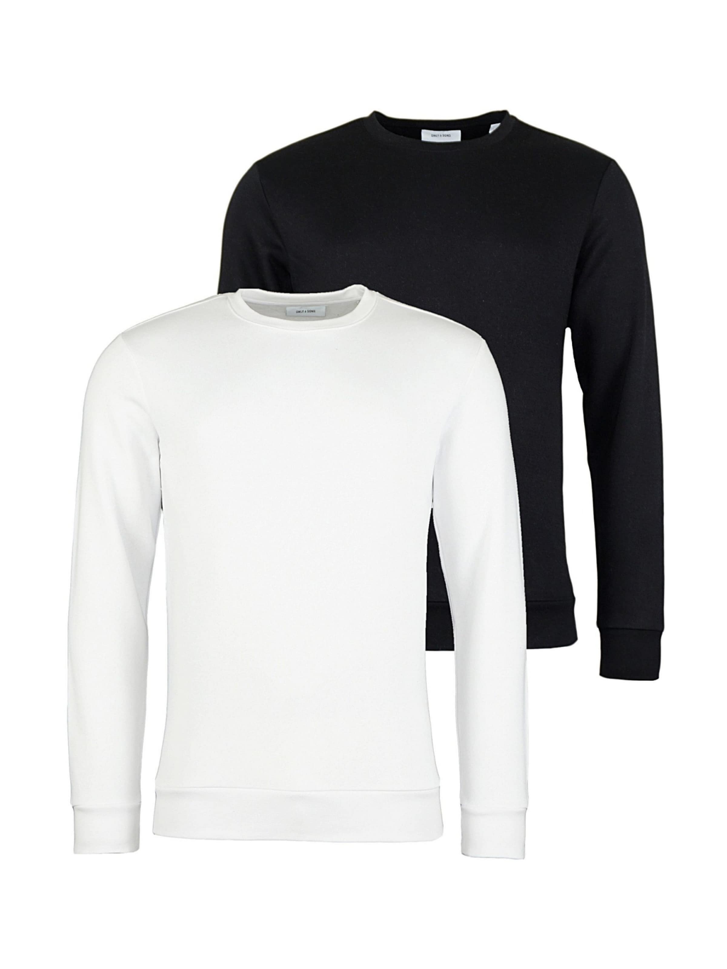 Only & Sons Dressipluus 'Chase' L suuruses must / valge, Tootevaade