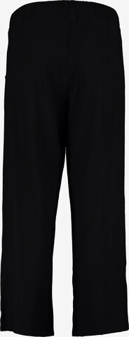 Hailys Wide leg Pleat-Front Pants 'Cira' in Black