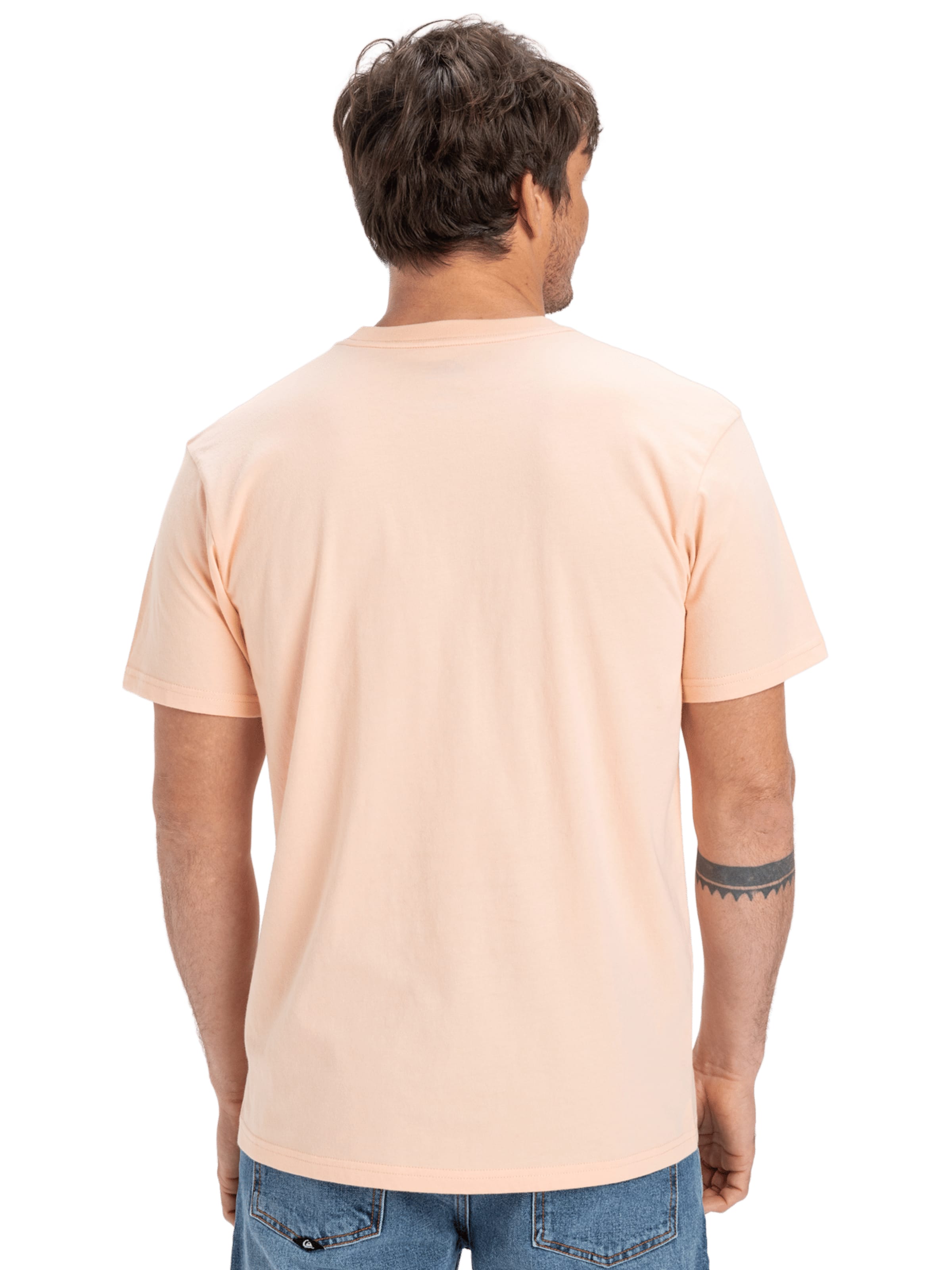 T-Shirt 'Ev Gradient Box' QUIKSILVER en orange