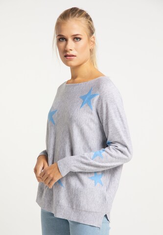 usha BLUE LABEL Pullover in Grau: predná strana