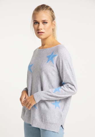 usha BLUE LABEL Sweater in Grey: front