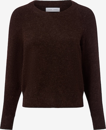 Pull-over ' Nor o-n Short ' Samsøe Samsøe en marron : devant