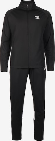 UMBRO Tracksuit in Black: front