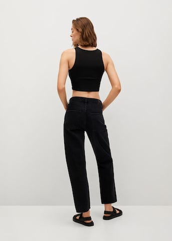 MANGO Loosefit Jeans 'Selina' i svart