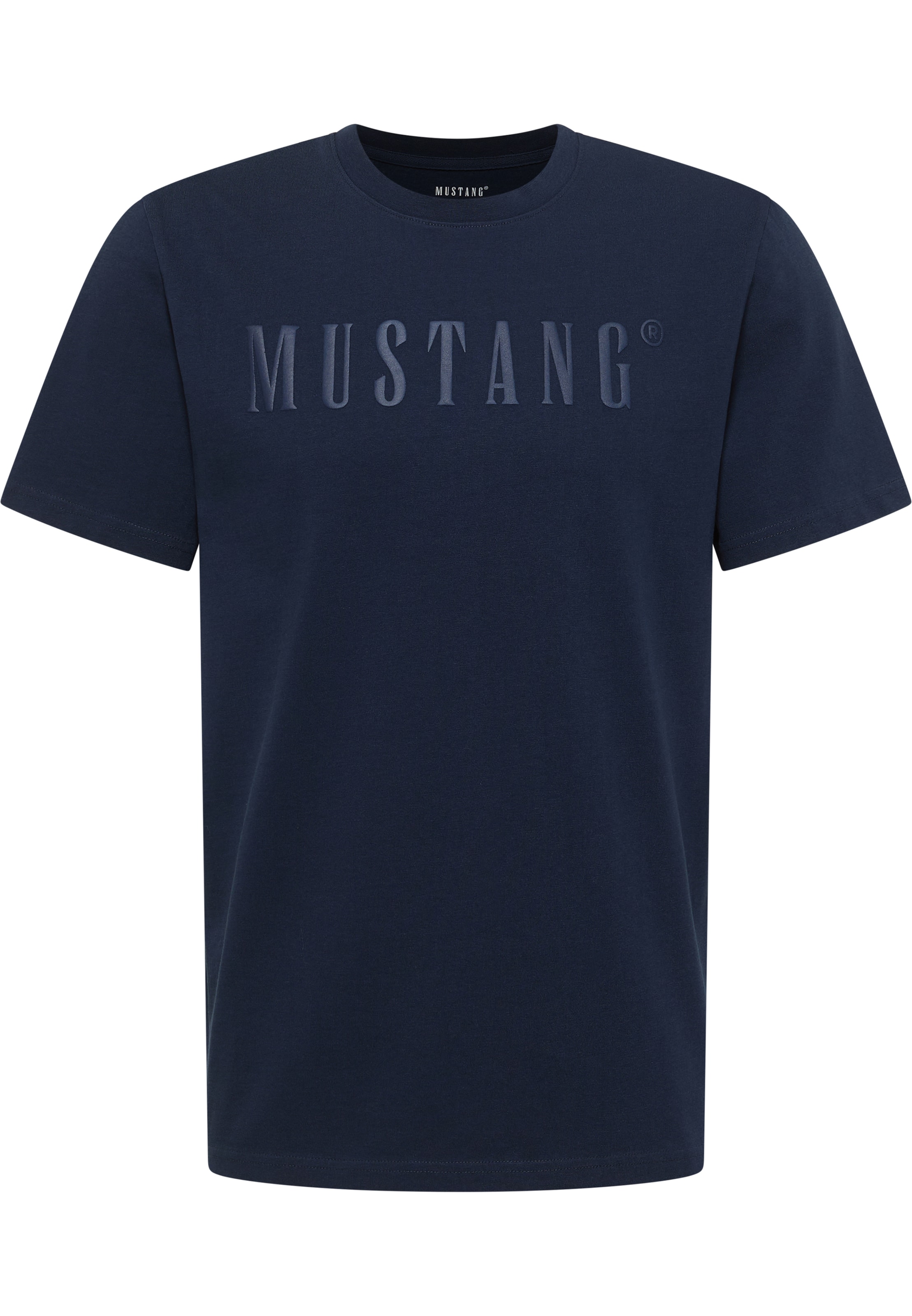 MUSTANG Shirt 'Austin' in Blau: Vorderseite