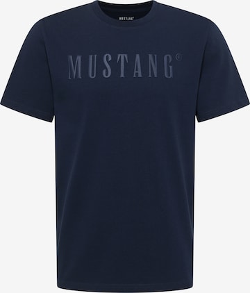MUSTANG Shirt 'Austin' in Blau: Vorderseite
