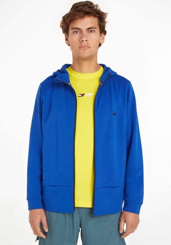 TOMMY HILFIGER Sweatjacke in Blau: predná strana