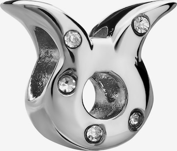 Lucardi Pendant in Silver: front