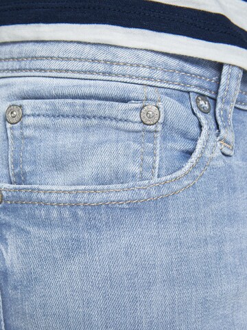 Coupe slim Jean 'Liam' JACK & JONES en bleu