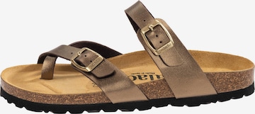 Palado T-Bar Sandals 'Palado Cres' in Bronze