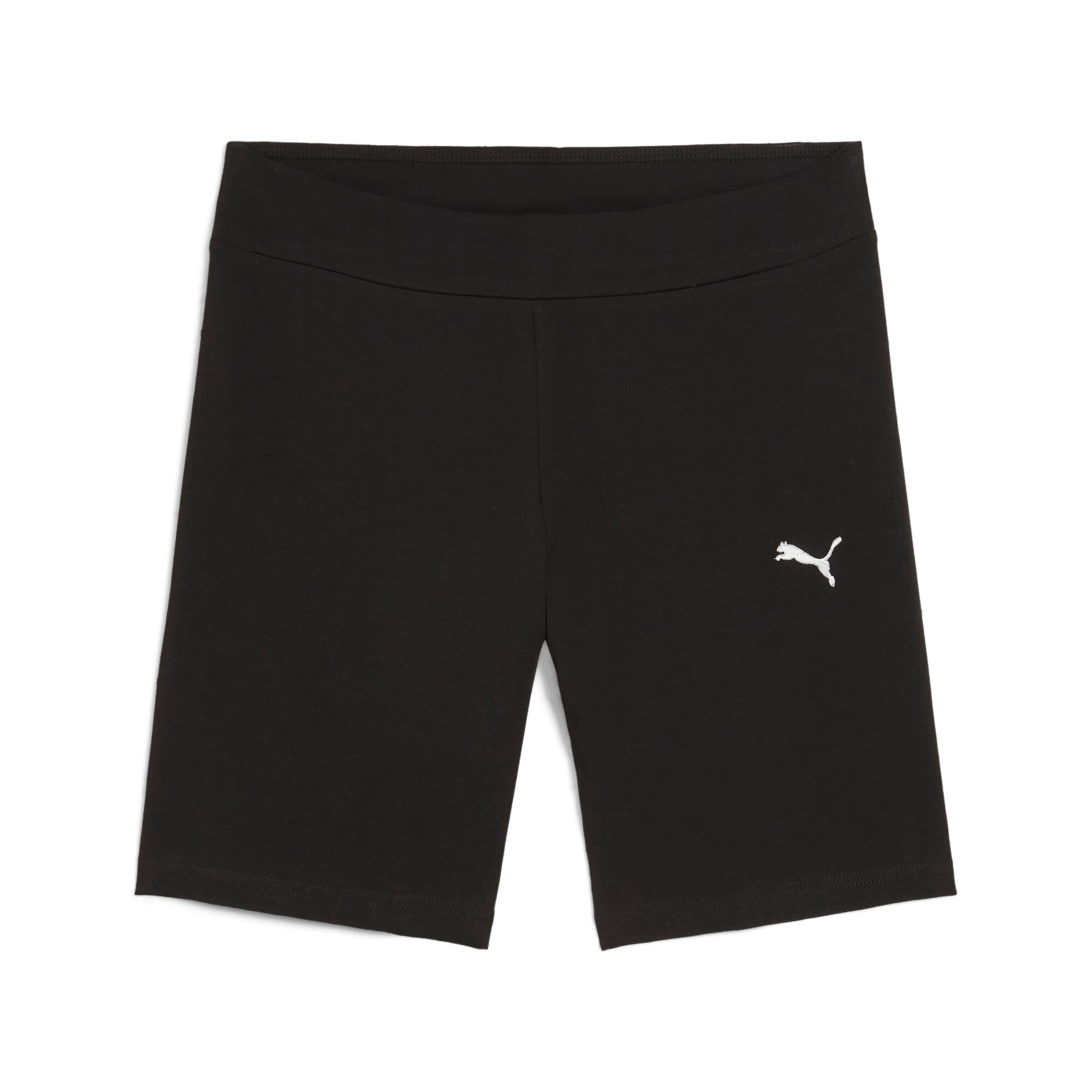 PUMA Skinny Workout Pants in Black: front