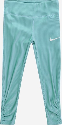 Skinny Leggings de la Nike Sportswear pe albastru: față