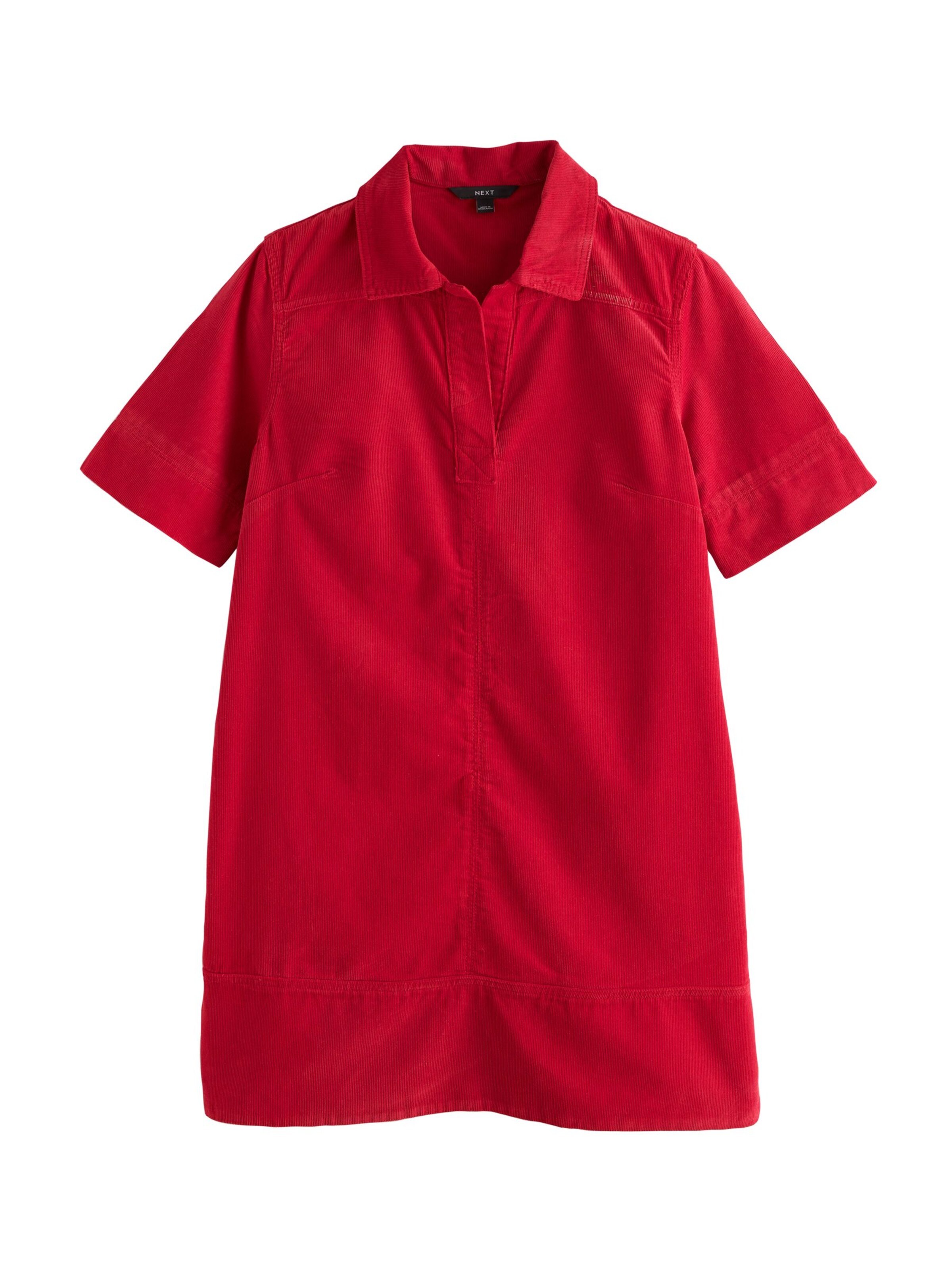 Next - Vestido en rojo: frente