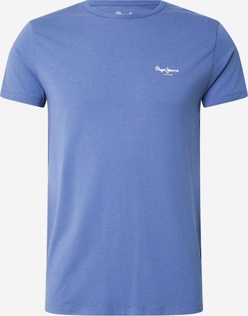 Pepe Jeans T-shirt i blå: framsida