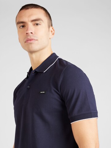 Calvin Klein Poloshirt in Blau