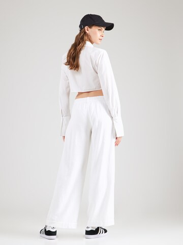 Wide leg Pantaloni 'LIVVY' di HOLLISTER in bianco
