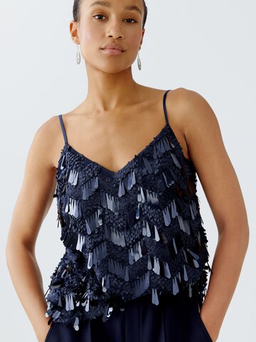 OUI Top in Blau