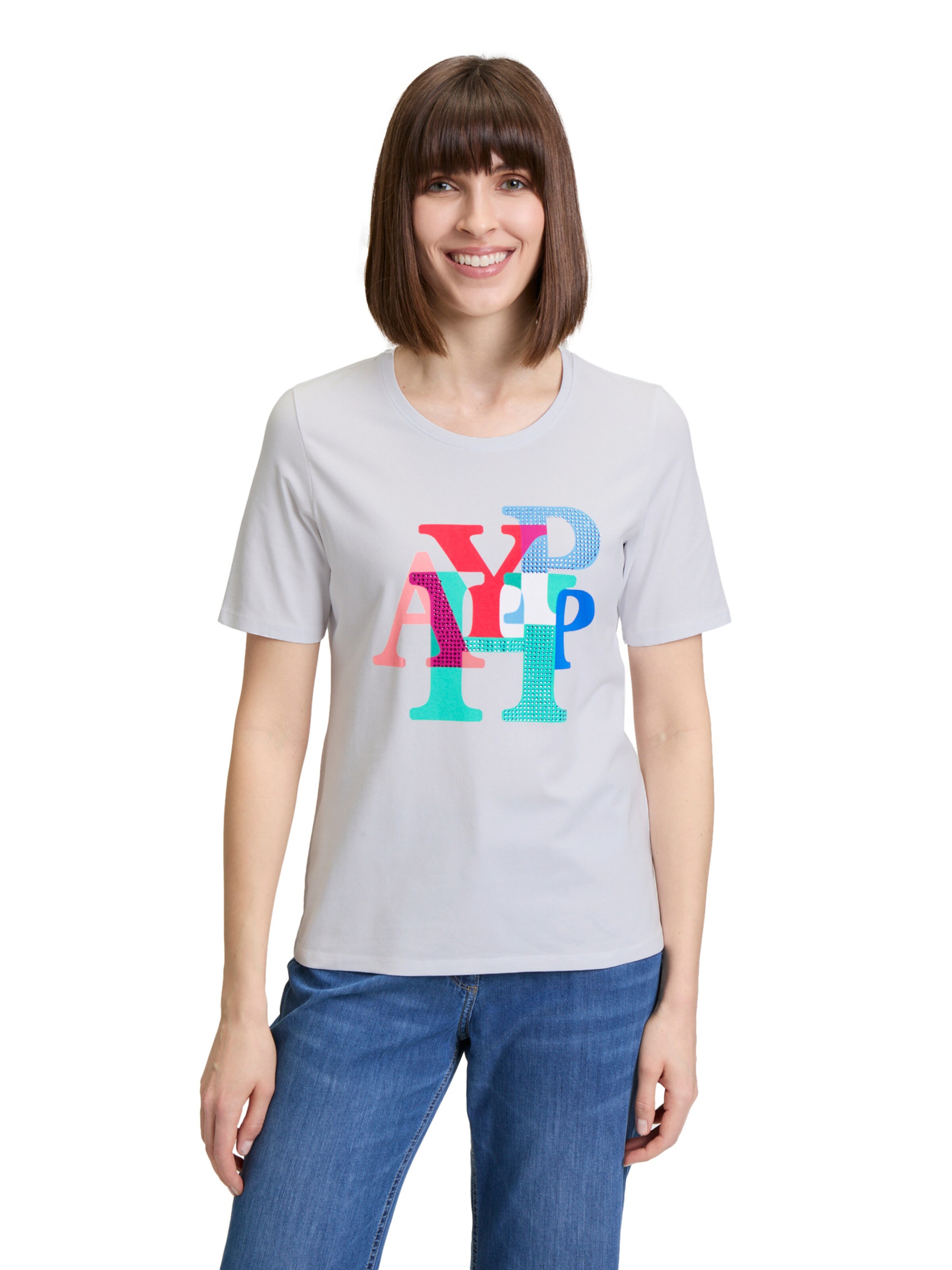 Betty Barclay Shirt in Wit: voorkant