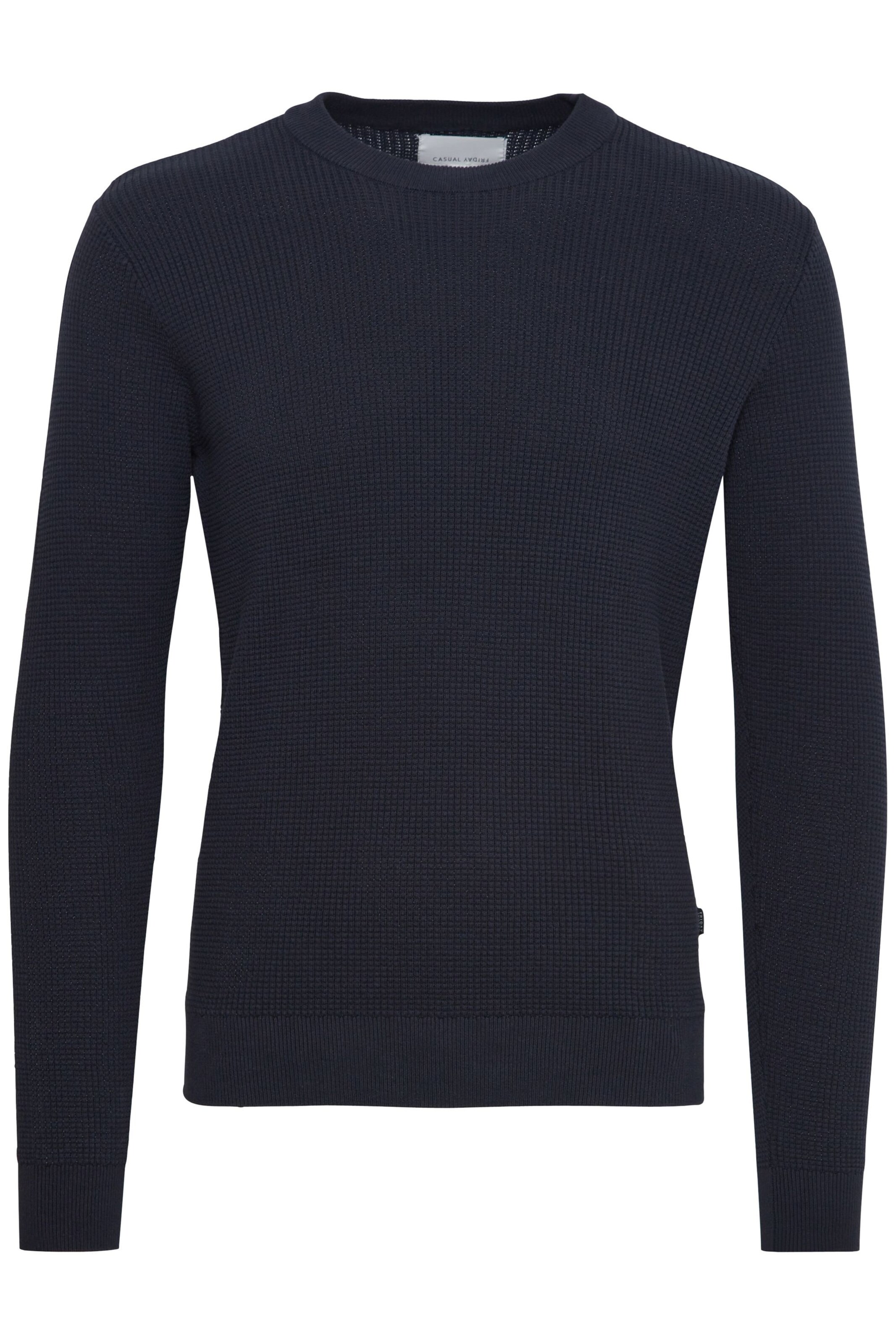 Casual Friday Pullover 'Karlo' in Blau: Vorderseite