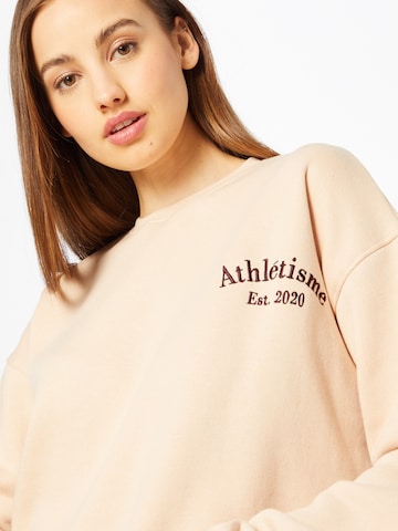 Nasty Gal Sweatshirt i beige