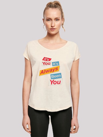 F4NT4STIC Shirt 'Sex Education It Always Been You Netflix TV Series' in Beige: front