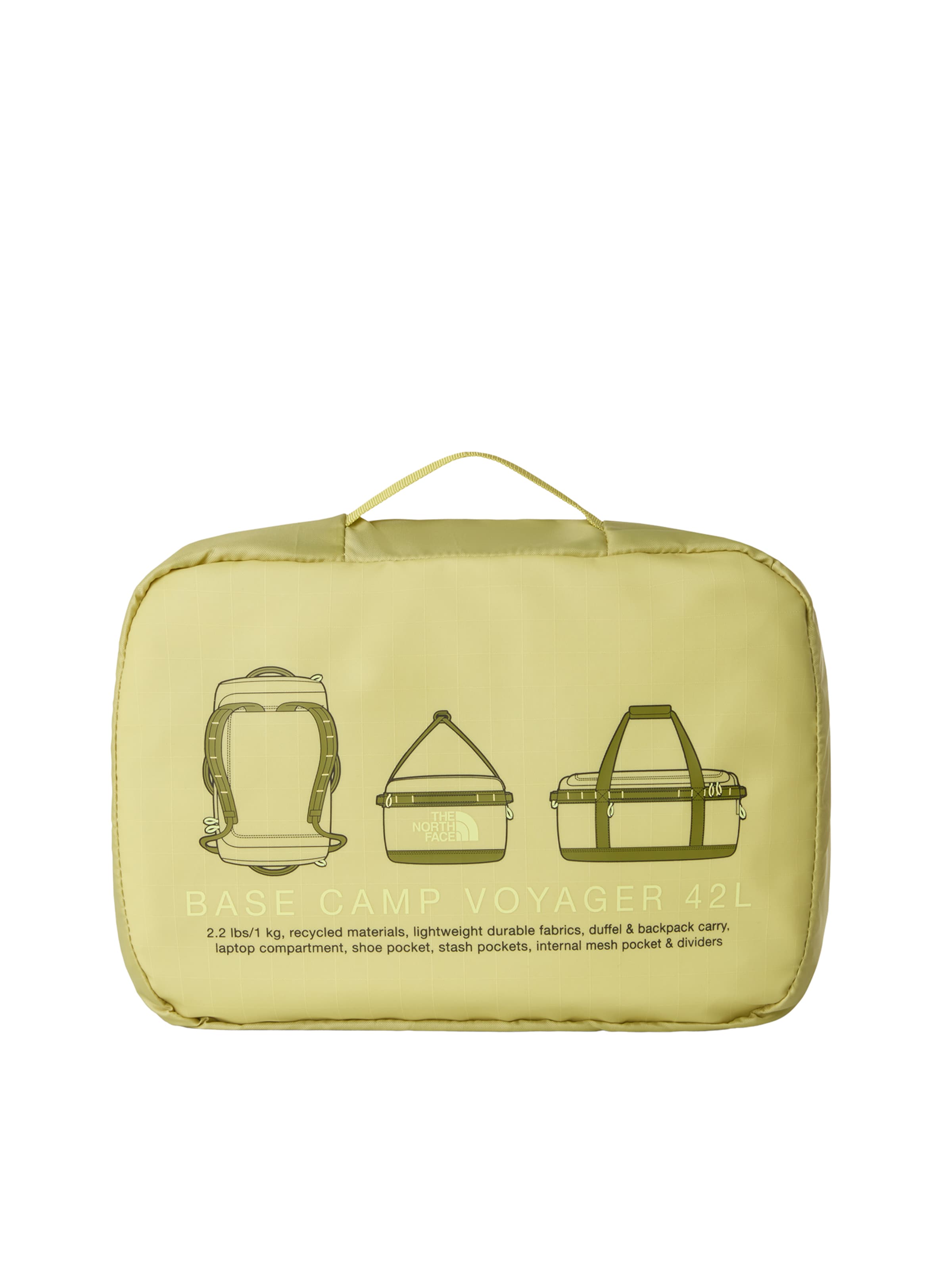 THE NORTH FACE Športová taška - Zelená