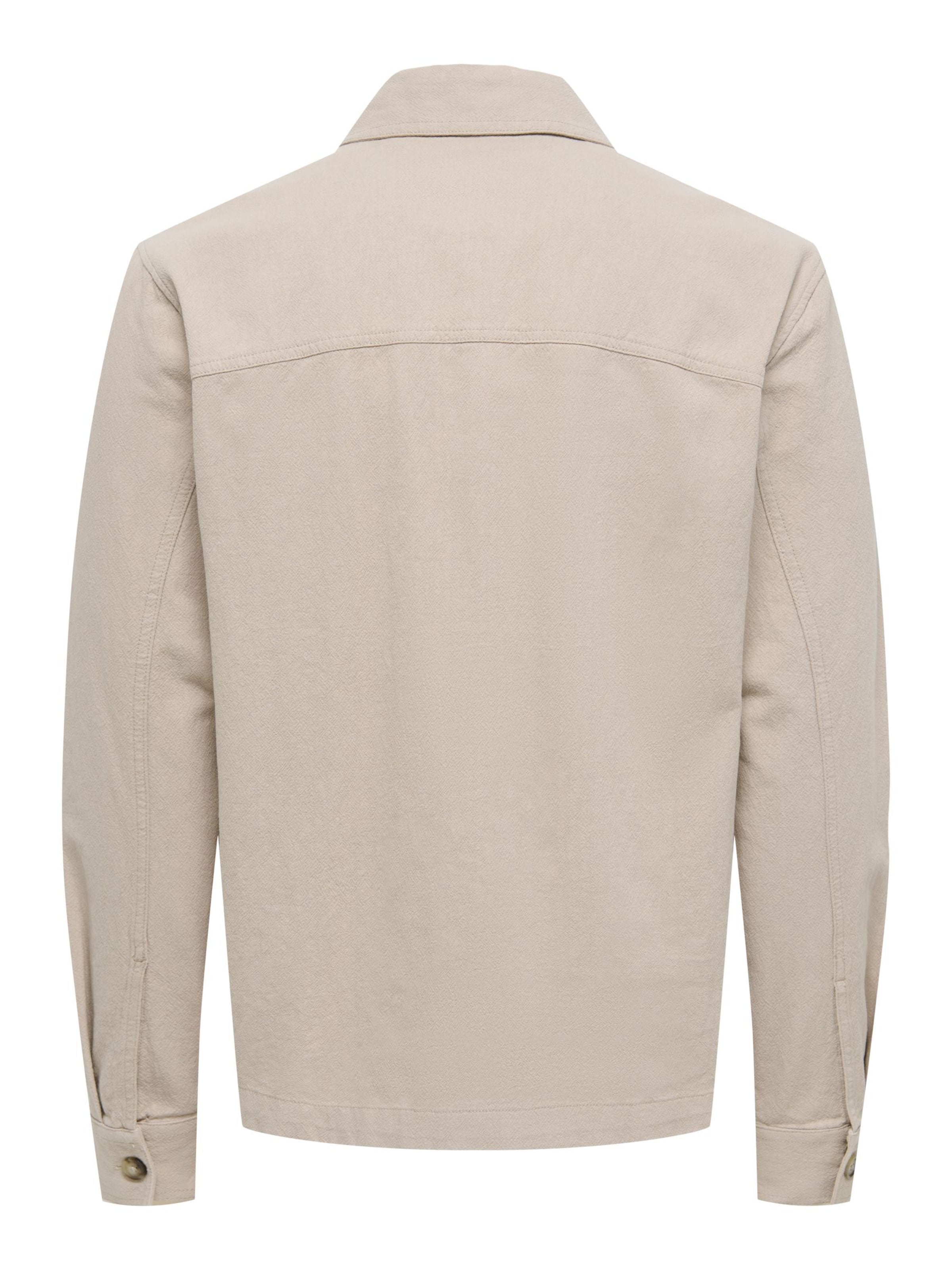 Only & Sons Regular Fit Skjorte 'ONSCOLT' i beige